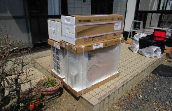 エアコン設置工事