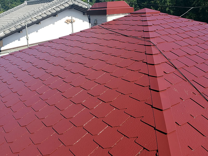 屋根塗装リフォーム工事