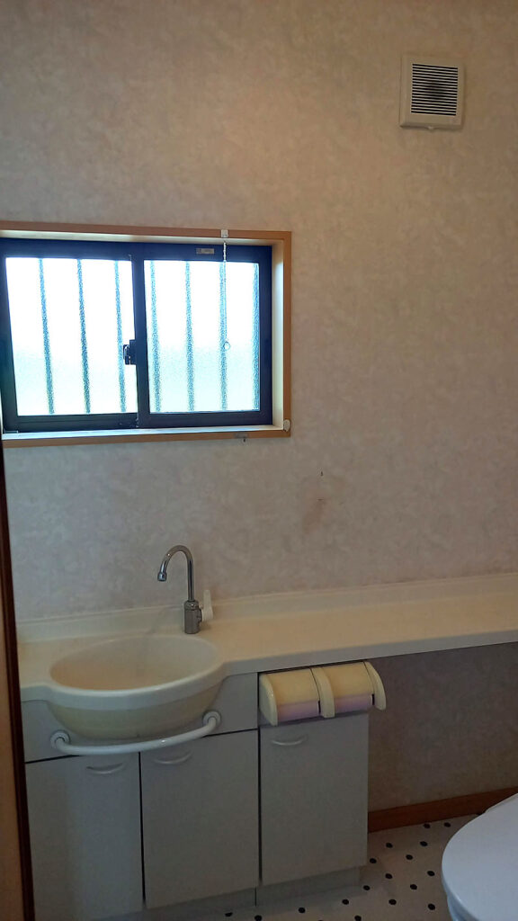 ダイノックシート貼り 施工前