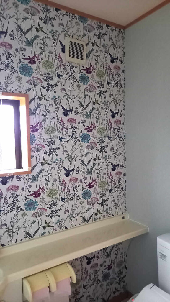 ダイノックシート貼り 施工後