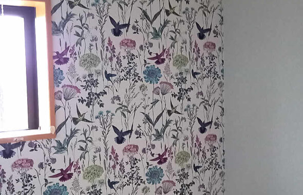 ダイノックシート貼り　施工後