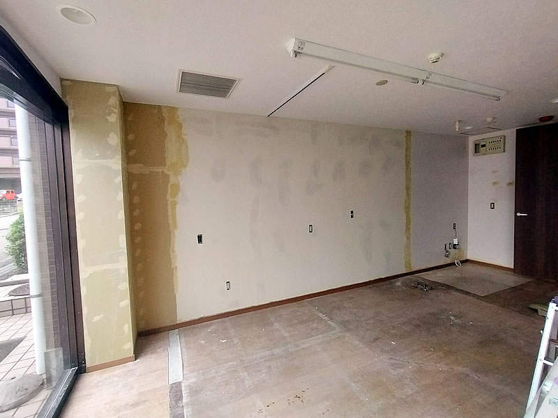 店舗の原状回復工事