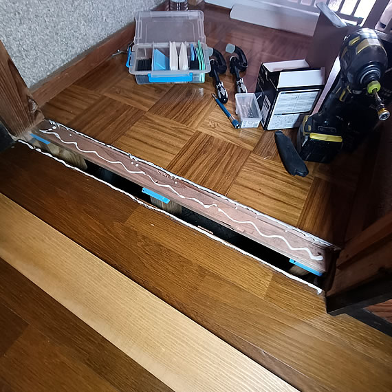 床下修繕工事